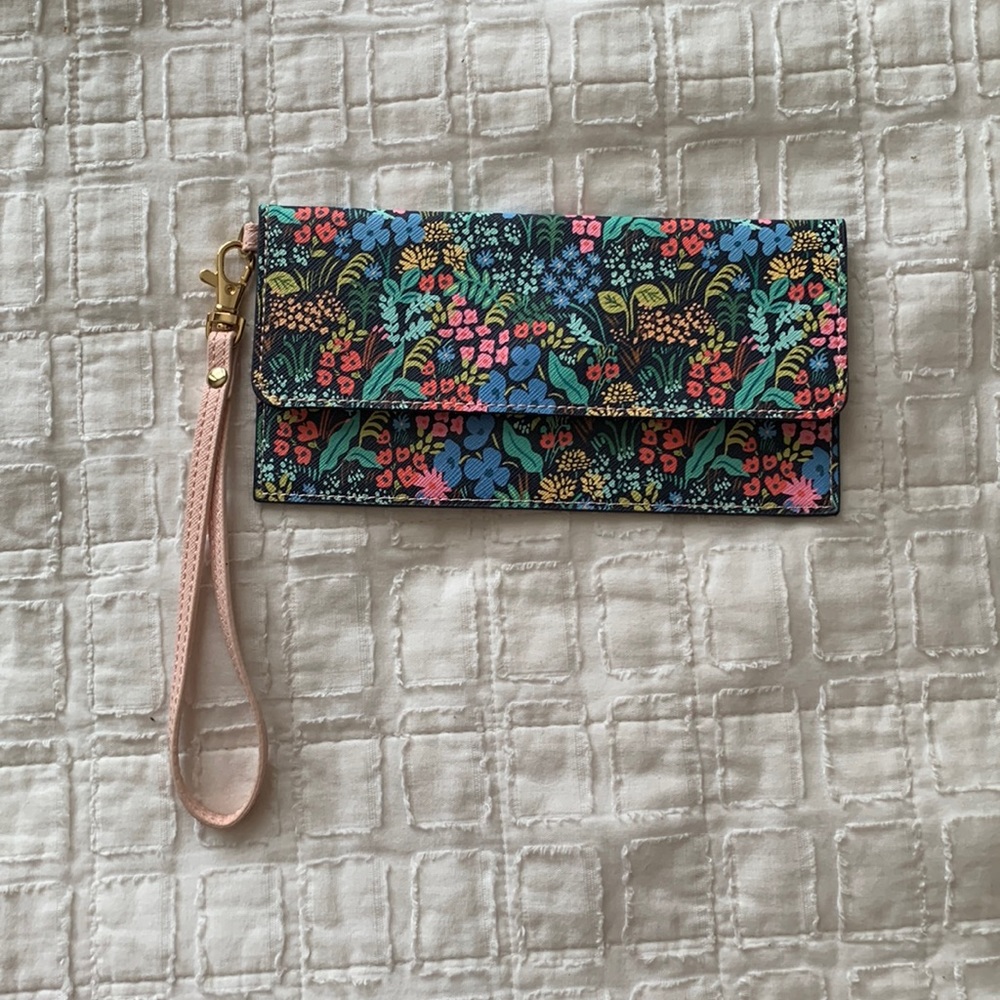 Rifle paper co. wristlet